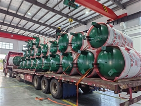 儲氣罐發貨區域 儲氣罐發貨區域