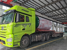 上海某工程公司儲氣罐發貨 上海某工程公司儲氣罐發貨