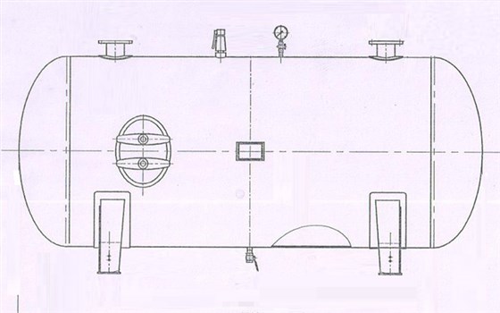 臥式儲氣罐--分氣包分氣缸--非標儲氣罐定制-配圖01 臥式儲氣罐--分氣包分氣缸--非標儲氣罐定制-配圖01