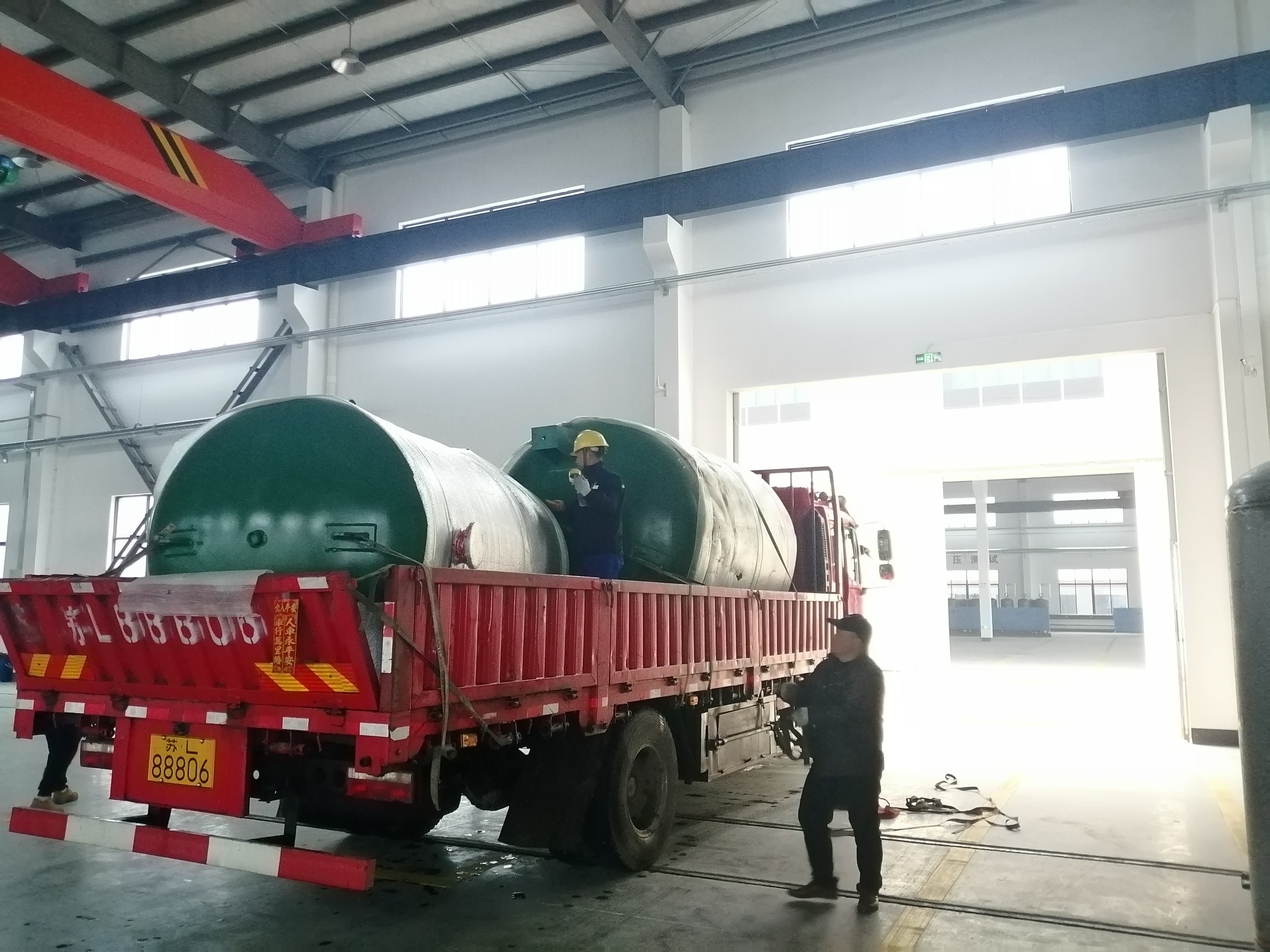 申容儲氣罐發貨區域 申容儲氣罐發貨區域