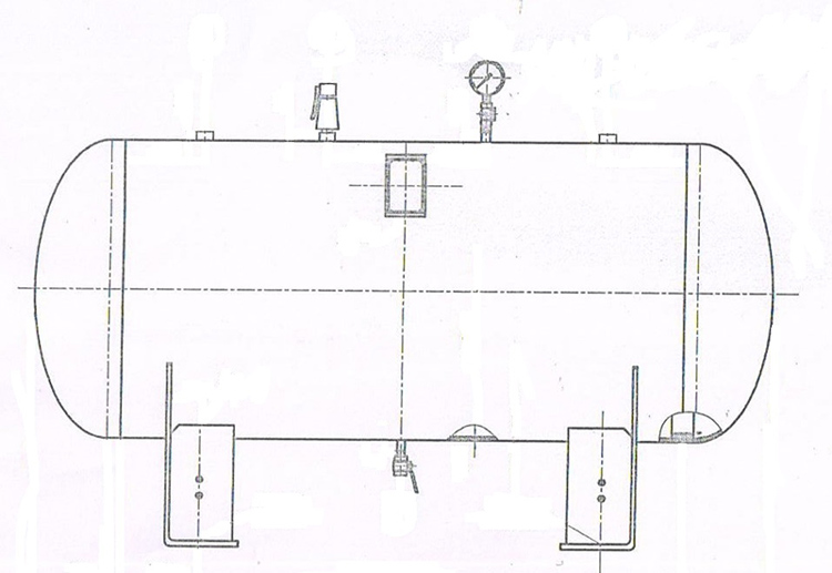 臥式儲氣罐--分氣包分氣缸--非標儲氣罐定制-配圖 臥式儲氣罐--分氣包分氣缸--非標儲氣罐定制-配圖